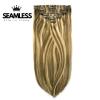 Clip-in vlasy Seamless, odtieň #4/27, 40cm - 150g Clip-in vlasy Seamless, odtieň #4/27, 40cm - 150g