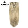 Clip-in vlasy Seamless, odtieň #60/101, 40cm - 150g Clip-in vlasy Seamless, odtieň #60/101, 40cm - 150g