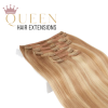 Clip-in vlasy Queen, odtieň #18/613, 50cm - 240g Clip-in vlasy Queen, odtieň #18/613, 50cm - 240g