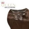 clip_in_vlasy_queen_4_gastanovohneda Clip-in vlasy Queen, odtieň #4, 50cm - 240g