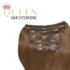 Clip-in vlasy Queen, odtieň #6, 45cm - 240g Clip-in vlasy Queen, odtieň #6, 45cm - 240g