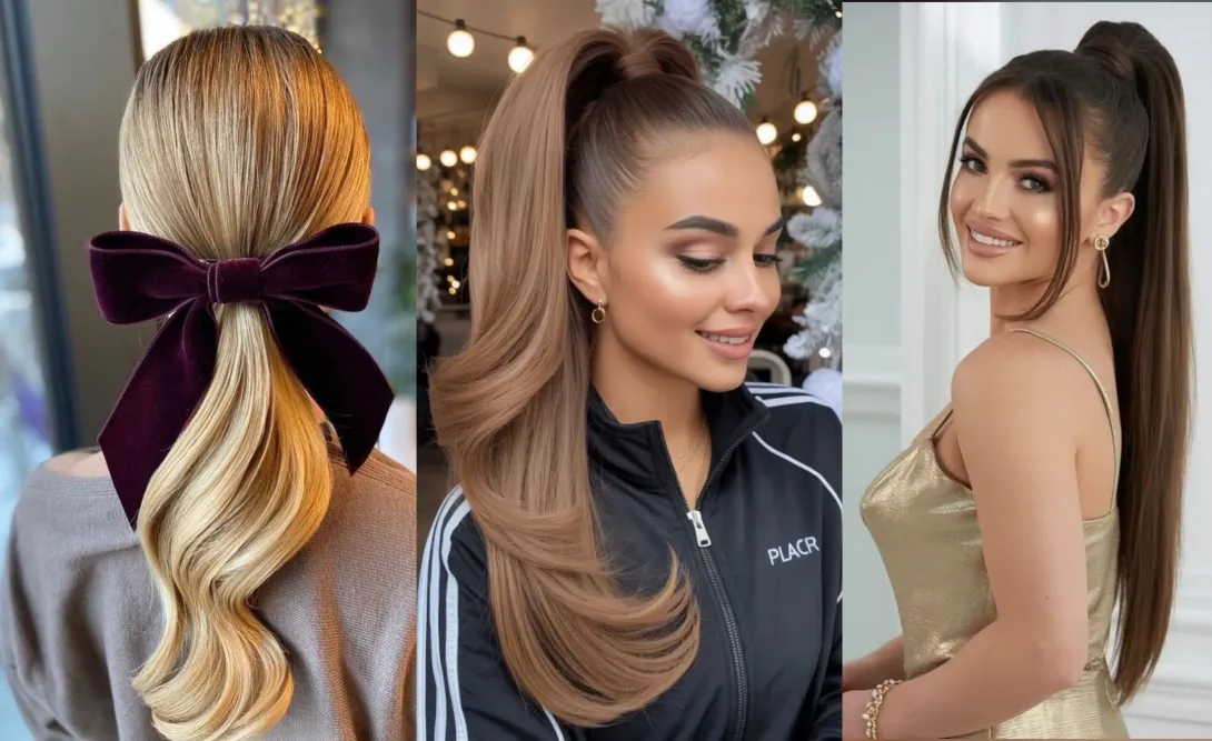 Silvestrovské účesy