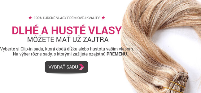 dlhé a husté vlasy